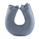 Almofada Amamentação Menino Menina com Enchimento Chevron