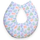 Almofada Amamentação para Bebe Menino 60cm x55cm