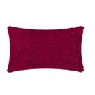 Almofada Baguete Tricô Maxx Chevron Vermelha 202 35x55cm