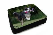 Almofada Bandeja para Notebook Laptop use Sala Quarto Personalizado Boder Collie