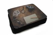 Almofada Bandeja para Notebook Laptop use Sala Quarto Personalizado Mapa Retrô