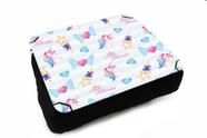 Almofada Bandeja para Notebook Laptop use Sala Quarto Personalizado Princesa e Unicórnio