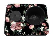 Almofada Bandeja Pipoca Balde e 1 Copo Personalizado Fundo Floral