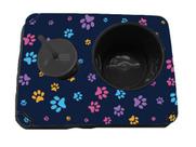 Almofada Bandeja Pipoca Balde e 1 Copo Personalizado Patas Dog