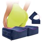 Almofada BBL AOSSA Brazilian Butt Lift Pós-Cirurgia Azul