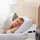 Almofada Bed Wedge Bedluxe King Headboard Gap Filler branca