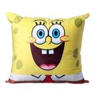 Almofada Bob Esponja Veludo 40x40 Fibra Zona Criativa - 10064964