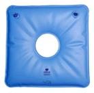 Almofada Boia Quadrada Anti Escaras C/orifício Agua Ar Nhc