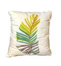 Almofada bordada folhas 50x50 hadda