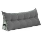 Almofada Cabeceira Ana Cama Queen 160cm Suede Cinza Mz Decor