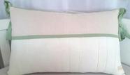 Almofada Cabeceira Decorativa Berço Bebê Verde com Enchimento 60x40cm