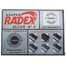 Almofada Carimbo N.4 Preta Radex Almofada Carimbo N.4 Preta Radex