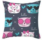 Almofada Cat Hello