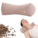 Almofada cervical e de pescoço GCHC-CYL Buckwheat Hull rosa 40x15cm