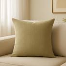 Almofada Cheia Linho Luxo Sofa Decorativa 45x45 Cinza Claro Almofada Cheia Linho Luxo Sofa Decorativa 45x45 Cinza Claro