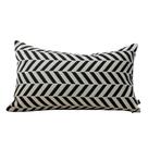 Almofada Chevron Black & White Retangular