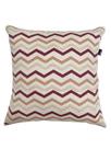 Almofada Chevron Soft Grená 40x40cm - Serigrafada Frente e Verso