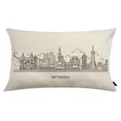 Almofada City Retangular Estampada 30x50cm São Francisco