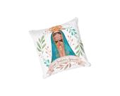 Almofada com Enchimento Nossa Senhora Aparecida Aquarela Flores