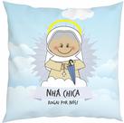 Almofada Com Enchimento Oração Santinho Beata Nha Chica