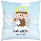 Almofada Com Enchimento Oração Santinho Santo Antonio