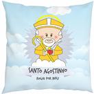 Almofada Com Enchimento Oração Santinhos Santo Agostinho