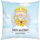 Almofada Com Enchimento Oração Santinhos Santo Agostinho