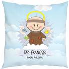 Almofada Com Enchimento Oração Santinhos São Francisco de Assis Almofada Com Enchimento Oração Santinhos São Francisco de Assis