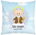 Almofada Com Enchimento Oração Santinhos São Pedro Almofada Com Enchimento Oração Santinhos São Pedro