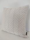 Almofada Concept com Bordado 50x50cm Bege Claro Veludo - Belchior