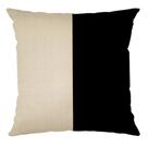 Almofada Concept Recorte Preta 332 50x50cm Belchior