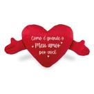 Almofada Coração Com Mãos Como É Grande G