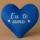 Almofada Coração "Eu te Amo" Presente Especial e Afetuoso 23x21