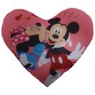 Almofada Coração Pelúcia Disney 30cm Sortido brink+