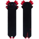 Almofada corporal de brinquedo de pelúcia Chubbyjoy Long Axolotl 110 cm preta
