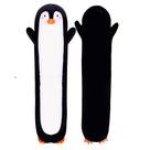 Almofada corporal de pelúcia Cuddle Paws Penguin para crianças 58 cm