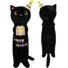 Almofada corporal de pelúcia JEROKUMI Long Cat, bicho de pelúcia de 60 cm