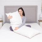 Almofada corporal Pillowtex White Goose Feather and Pen 20x54cm