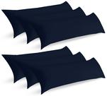 Almofada corporal Utopia Bedding Almofada de corpo inteiro para adultos, azul marinho