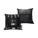 Almofada Darth Vader Aveludada 25x25cm Oficial Star Wars - Zona Criativa