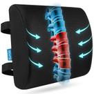 Almofada de apoio lombar QUTOOL Memory Foam com alça ajustável