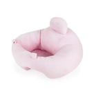 Almofada De Apoio Puff Para Bebe Sentar Rosa - Baby Pil Almofada De Apoio Puff Para Bebe Sentar Rosa - Baby Pil