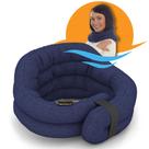 Almofada de aquecimento de micro-ondas SunnyBay Neck Shoulder Wrap Navy