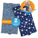 Almofada de aquecimento de microondas SunnyBay Small Neck Shoulder Blue 6x11