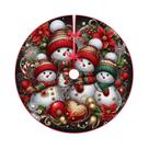 Almofada De Árvore De Natal Boneco De Neve VIKAMA - Decoração Festiva Para Família E Saia Para