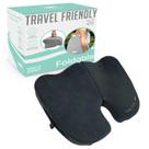 Almofada de assento Coccyx Cushy Tushy Premium Dobrável Travel