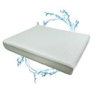 Almofada de assento de banho Gwremzlox espessada 4D Air Fiber Grey