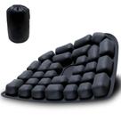 Almofada de assento de viagem inflável TumanLiving 3D Comfortable Almofada de assento de viagem inflável TumanLiving 3D Comfortable