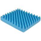 Almofada de assento DMI Foam Waffle 18x16x4cm para carro, cadeira de escritório Almofada de assento DMI Foam Waffle 18x16x4cm para carro, cadeira de escritório