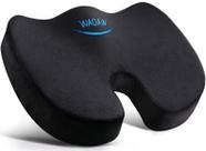Almofada de assento WAOAW Cadeira de escritório Memory Foam Black